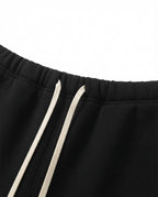Unisex Solid Color Fleece Straight Leg Pants