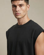 French Terry Boxy Tank Top