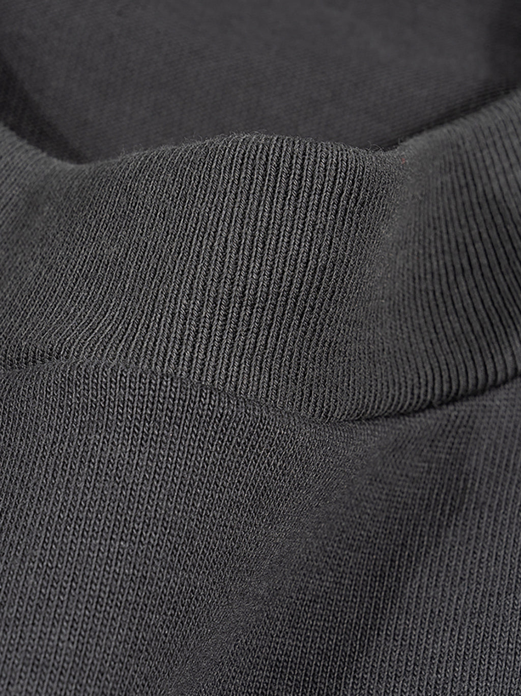 Raw Edge Boxy Non-Shrink T-Shirt